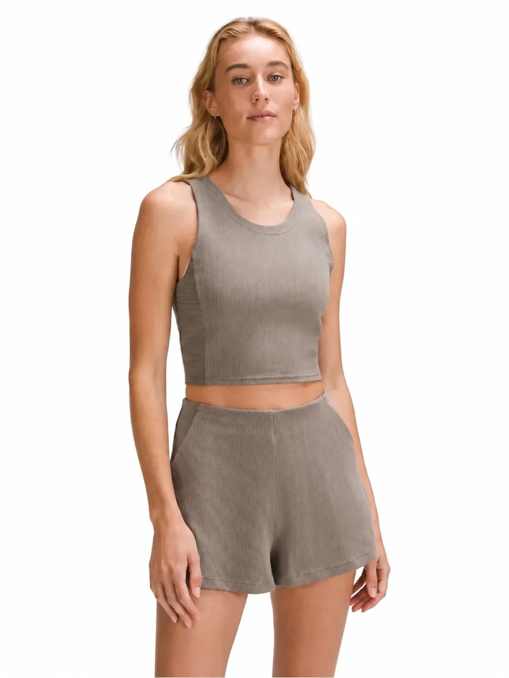 Lululemon Ribbed Softstreme Cropped Tank